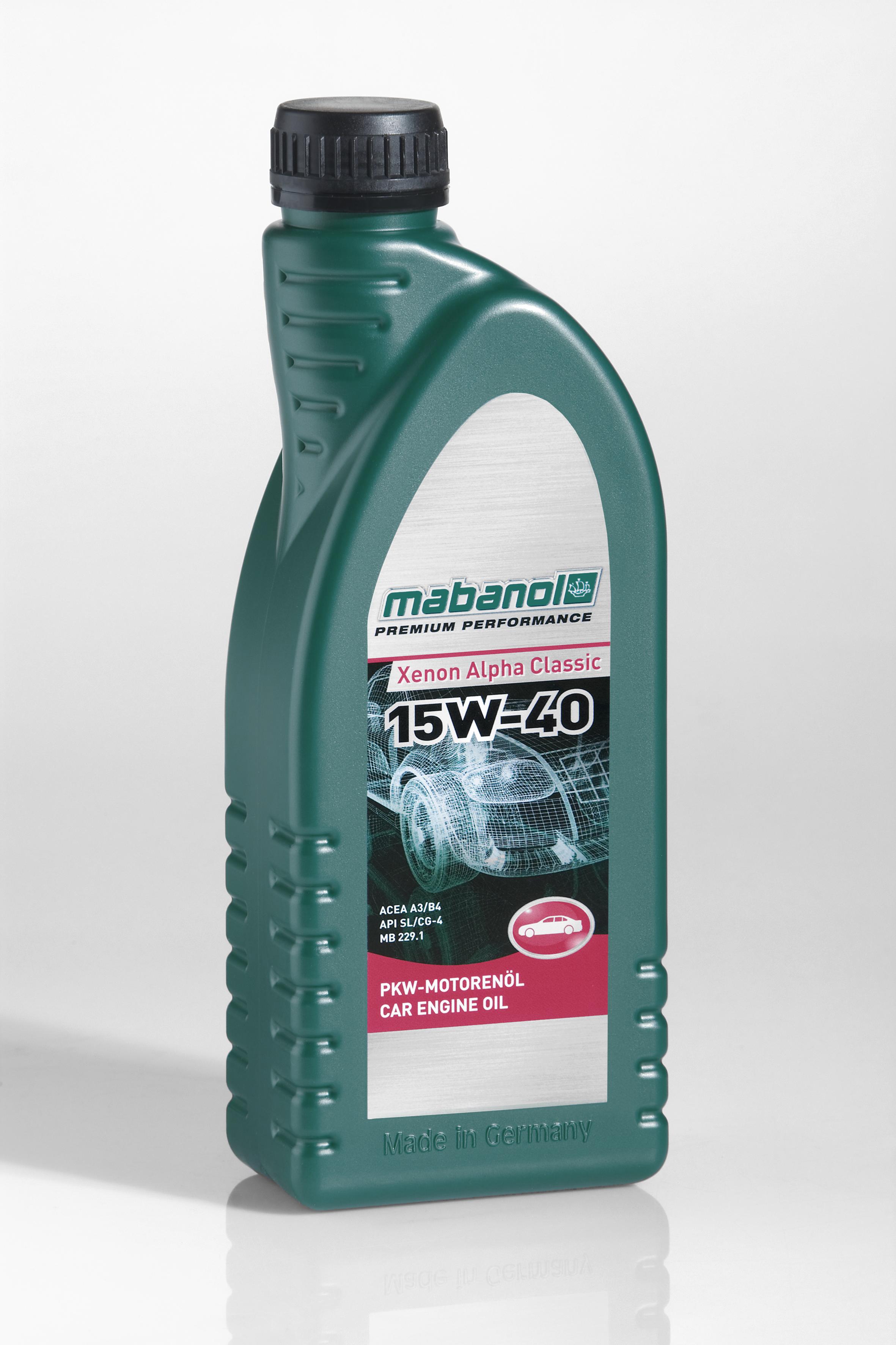 Mabanol Xenon Alpha Classic 15W-40